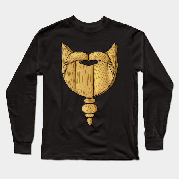 Wooden Beard Long Sleeve T-Shirt by The Craft ACE